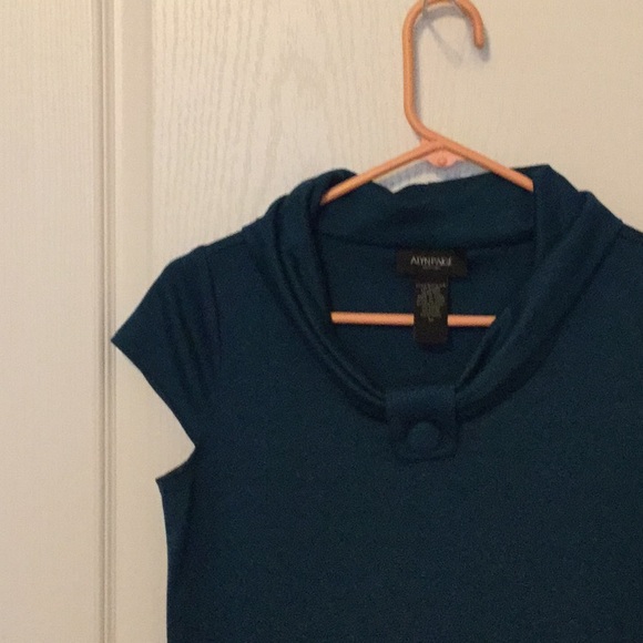 Gorgeous Alyn Paige Dark Teal Dress - Picture 1 of 6